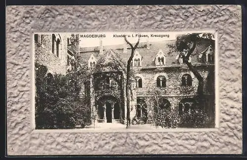 AK Magdeburg, Kloster u. l. Frauen, Kreuzgang
