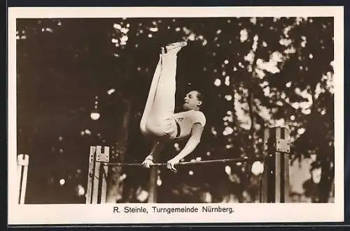 AK Turner R. Steinle der Turngemeinde Nürnberg am Reck