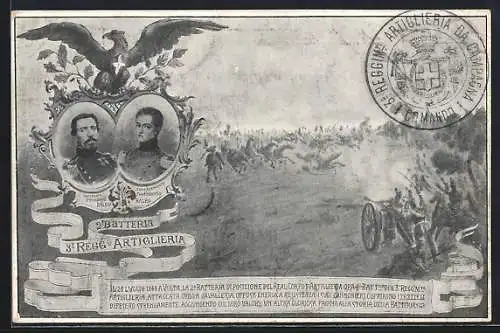 AK 3. Reggimento Artiglieria, Capitano Prospero, Luggotemente Ferdinando Balbo