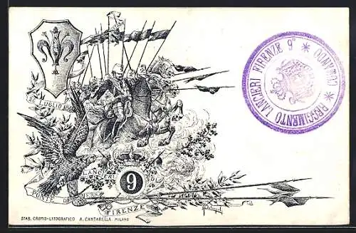 AK Reggimento Lancieri Firenze, Comando