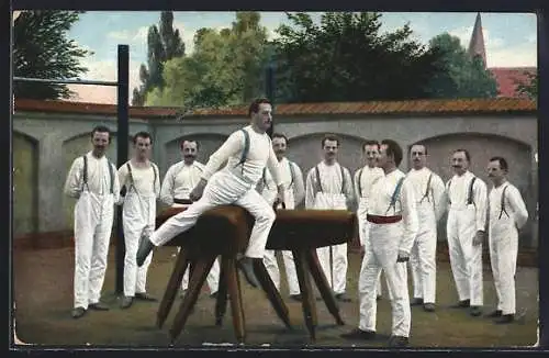 AK Turner am Seitpferd