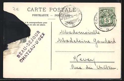 AK Kinder beim Schlittenfahren