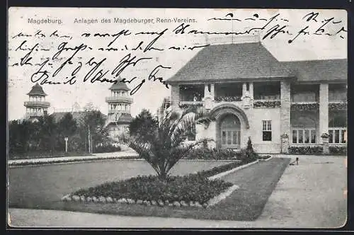 AK Magdeburg, Anlagen des Magdeburger Renn-Vereins