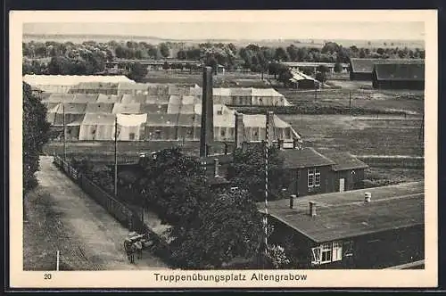 AK Altengrabow, Blick auf den Truppenübungsplatz