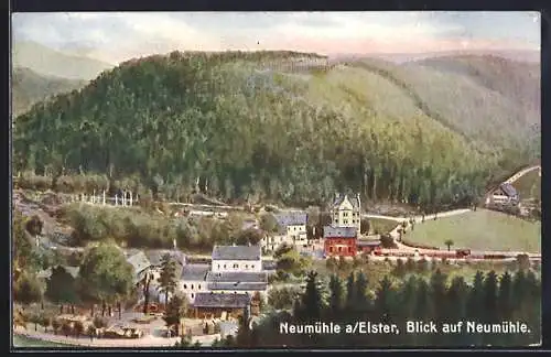 AK Neumühle a. Elster, Gasthof Neumühle
