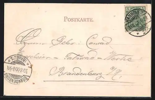 AK Einbeck, Altendorferstrasse, Untere Mühle