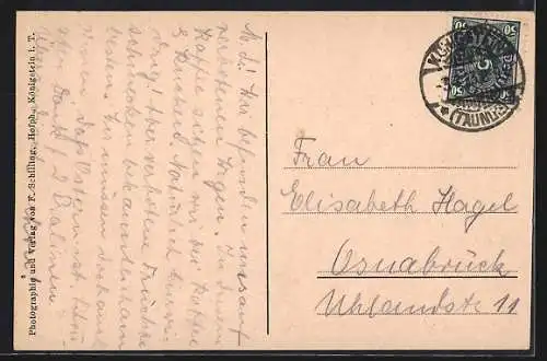 AK Königstein / Taunus, im Cafe Kreiner