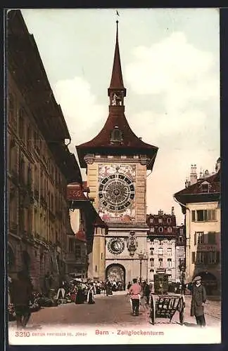 AK Bern, Blick zum Zeitglockenturm