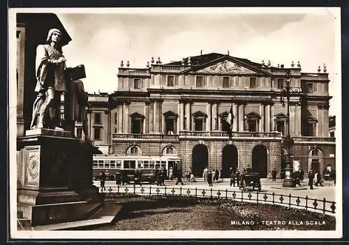 AK Milano, Teatro Alla Scala, Strassenbahn