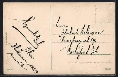 AK Pilsen, Brücke mit Strassenbahn