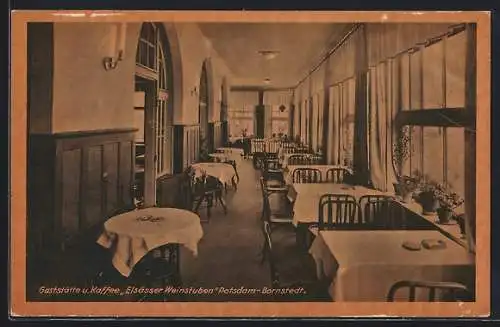 AK Potsdam-Bornstedt, Gasthaus & Kaffee Elsässer Weinstuben