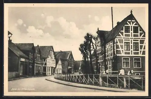 AK Jork im Altenlande, Strassenpartie