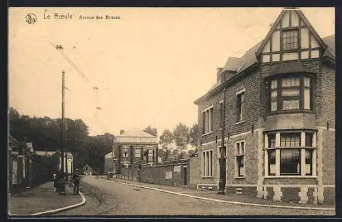AK Le Roeulx, Avenue des Braves