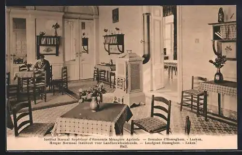 AK Laken, Hooger Normaal Instituut voor Landbouwhuiskunde, Landgoed Hosseghem, Halle