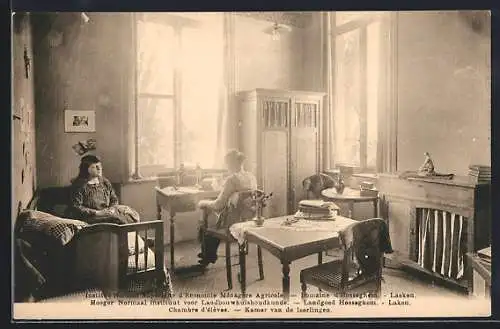 AK Laken, Hooger Normaal Instituut voor Landbouwhuiskunde, Landgoed Hosseghem, Kamer van de leerlingen