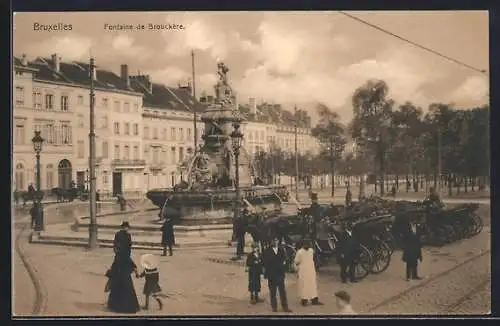 AK Bruxelles, Fontaine de Brouckère