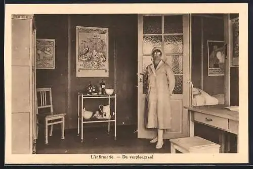 AK Anderlecht /Neerpede, Schoolkolonie W. Melckmans, De verpleegzaal