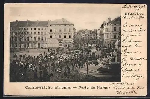 AK Bruxelles, Conservatoire africain, Porte de Namur