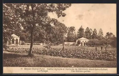 AK Mont-Saint-Guibert, Institut et Horticole de Bierbais, Le Potager