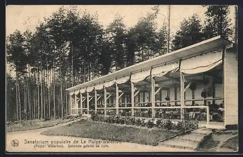 AK La Hulpe-Waterloo, Sanatorium populaire, Seconde galerie de cure