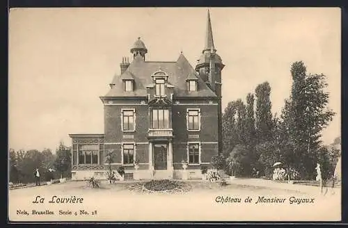 AK La Louvière, Château de Monsieur Guyaux