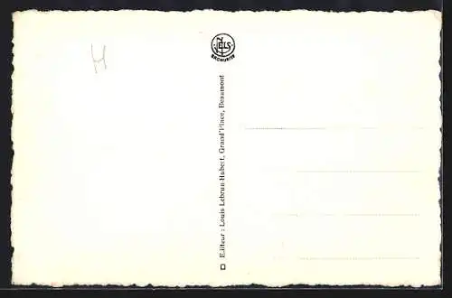 AK Beaumont, Entrée de la Ville par les routes de Charleroi et Philippeville