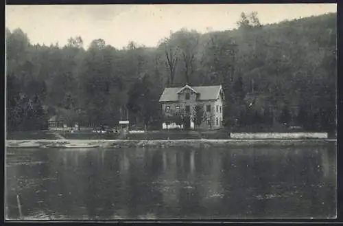 AK Fuldatal, Gasthaus Roter Kater von Wilh. Hilke