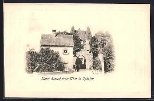 AK Iphofen, Markt Einersheimer-Thor