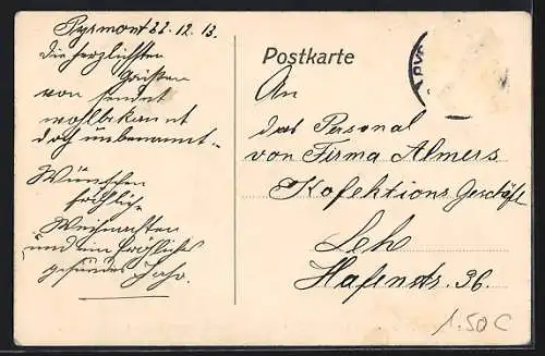 AK Pyrmont, Genesungshaus Friedrichshöhe, Landes-Versicherungsanstalt Hannover