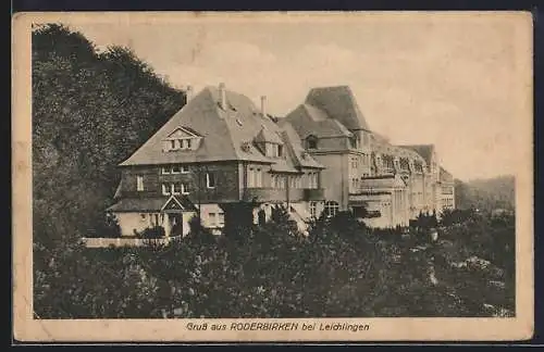 AK Roderbirken, Gebäudeansicht