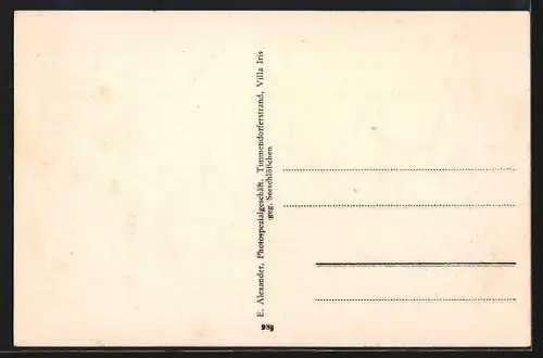 AK Timmendorferstrand, Blick auf das Reichsdeutscher Blindenverband E. V. Erholungsheim