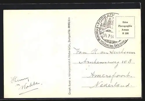 AK Kirschbaumwasen, Gasthof und Pension Waldeck