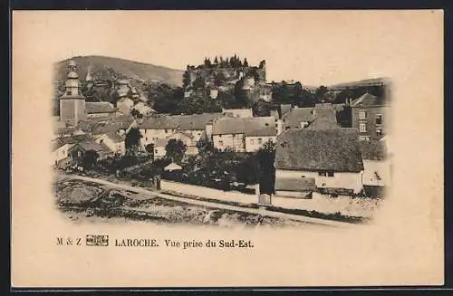 AK Laroche, Vue prise du Sud-Est