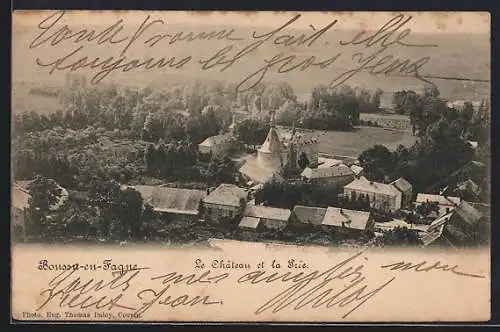 AK Boussu-en-Fagne, Le Château et la Brie