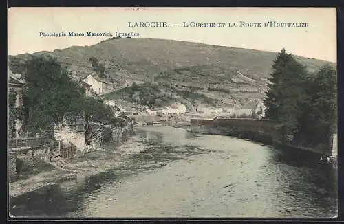 AK Laroche, L`Ourthe et la route d`Houffalize