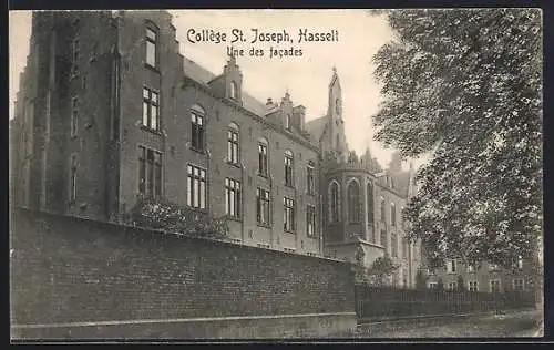 AK Hasselt, College St. Joseph, Une des facades
