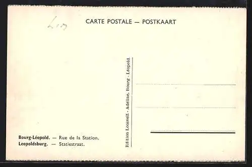 AK Leopoldsburg, Statiestraat