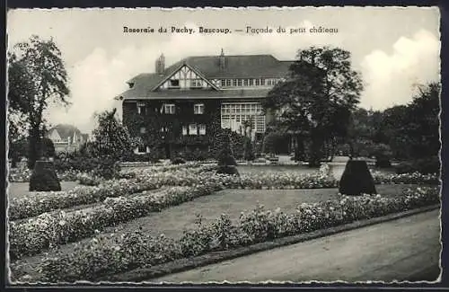 AK Bascoup, Roseraie du Pachy, Facade du petit château