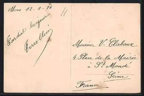 AK Mons, Parc et statue Roland de Lattre