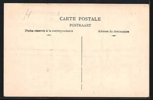 AK Pont à Celles, vue generale de l`Ecole catholique et du patronage