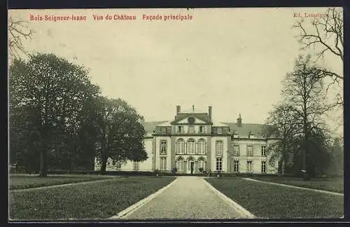 AK Bois-Seigneur-Isaac, Vue du Château, facade principale