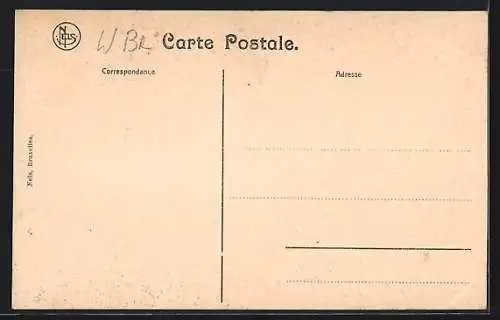 AK La Hulpe-Waterloo, Sanatorium populaire, le refectoire