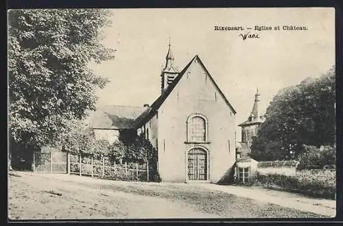 AK Rixensart, Eglise et Chateau