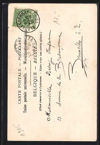 AK Blankenberghe, Pêcheur au Filet