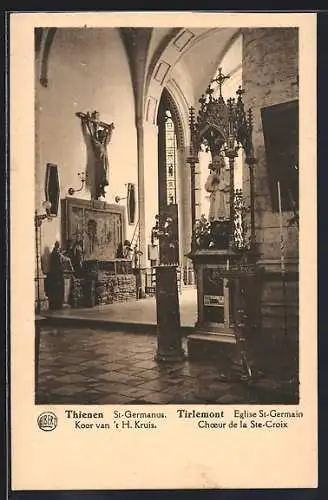 AK Tirlemont, Eglise St-Germain, Choeur de la Ste-Croix