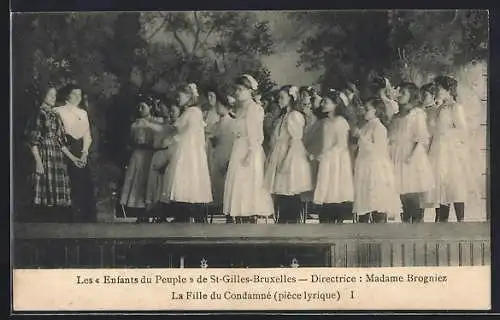 AK St-Gilles-Bruxelles, Les Enfants du Peuple, La Fille du Condamné