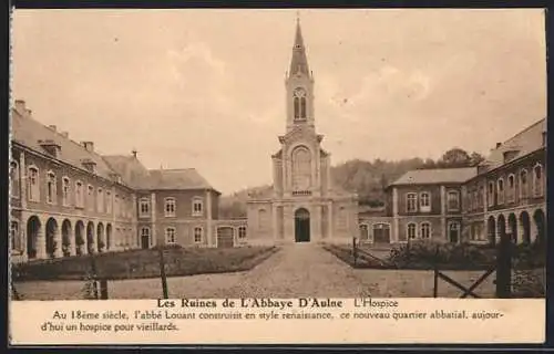 AK Aulne, Les Ruines de l`Abbaye, L`Hospice