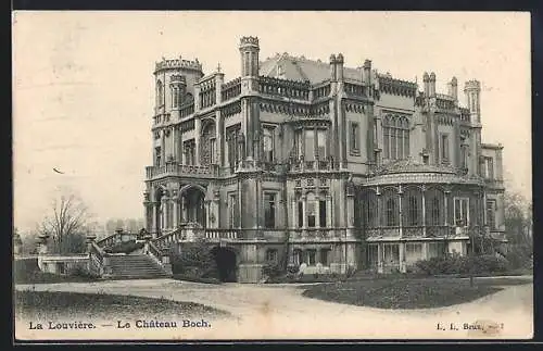 AK La Louvière, Le Château Boch