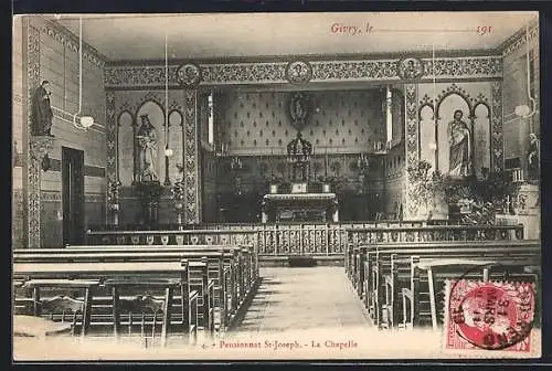 AK Quévy, Givry, Pensionnat St-Joseph, La Chapelle