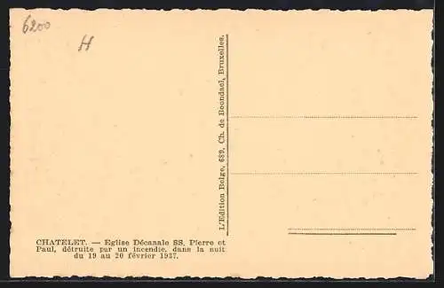 AK Chatelet, L`Intérieur de l`Eglise